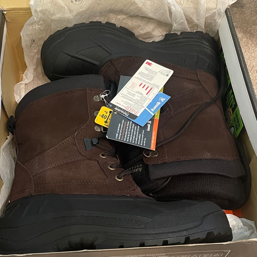 NWT Kamik Nation Plus Waterproof Boots
